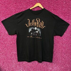 Jelly Roll Guitarman 100 Percent Authentic T-Shirts 2XL